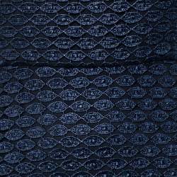 Pre Owned Diane Von Furstenberg Navy Blue Kinchu SG Lace Dress S