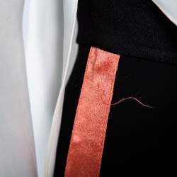 Diane Von Furstenberg Color Block Crepe Strapless Amare Jumpsuit S
