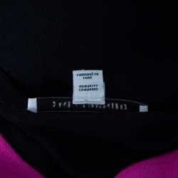 Pre Owned Diane Von Furstenberg Colorblock Striped Knit Aina Mini Dress S