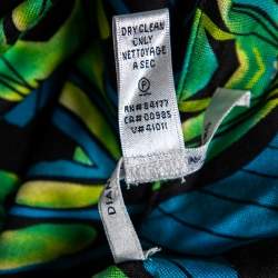 Diane von Furstenberg Multicolor Printed Silk Tacita Tunic Dress S