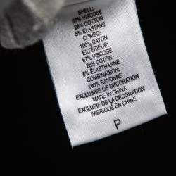 Pre Owned Diane von Furstenberg Grey Knit Financier Sweatshirt Dress S