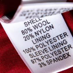 Pre Owned Diane von Furstenberg Red Wool Mikhaila Belted Coat S