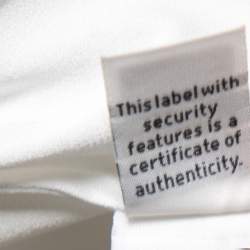 Pre Owned Diane von Furstenberg White Lace Tiana Skirt M