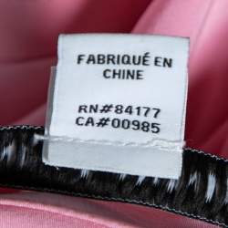 Pre Owned Diane von Furstenberg Pink Silk Button Front Marianna Top M