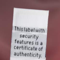 Pre Owned Diane von Furstenberg Pink Silk Button Front Marianna Top M