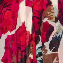 Diane von Furstenberg Multicolor Printed Silk Elenka Mini Dress S