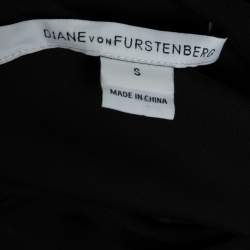 Diane von Furstenberg Multicolor Printed Silk Robyn Blouse S