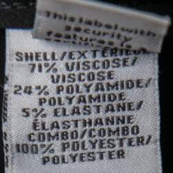 Pre Owned Diane Von Furstenberg Black Knit Side Zipped Skirt L