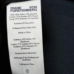 Pre Owned Diane von Furstenberg Green Sequined Tank Top P