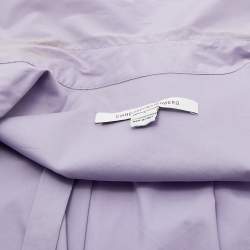 Diane von Furstenberg Lilac Cotton Robin Wrap Dress M
