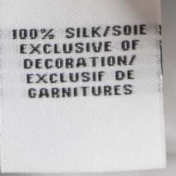 Pre Owned Diane Von Furstenberg Multicolor Sequin-Embellished Silk Maxi Dress S