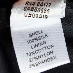 Pre Owned Diane Von Furstenberg Brown Printed Belted Clean Margee Coat M