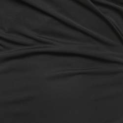 Pre Owned Diane Von Furstenberg Black Jersey Wrap Mini Dress L