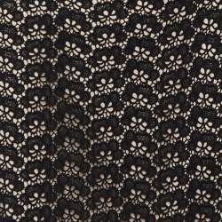 Pre Owned Diane Von Furstenberg Black Stevia Acorn Lace Mini Skirt L