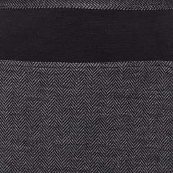 Diane Von Furstenberg Grey Patterned Wool Blend Martey Midi Skirt XL