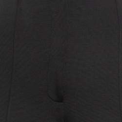 Diane Von Furstenberg Black Stretch Knit Pants L