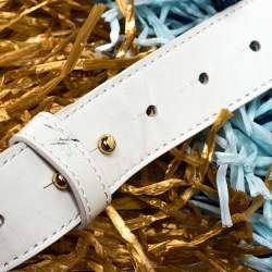 Pre Owned Diane Von Furstenberg Multicolor Raffia and Leather Fringe Shoulder Bag