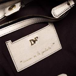 Diane Von Furstenberg Multicolor Leather Satchel