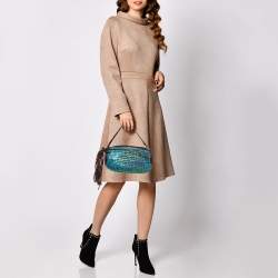 Diane Von Furstenberg Multicolor Leather and Suede Stephanie Slouchy Hobo