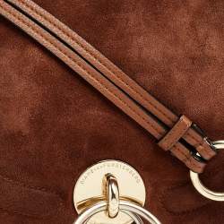 Pre Owned Diane Von Furstenberg Brown Leather Shoulder Bag