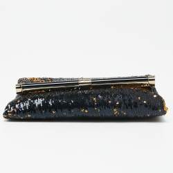 Pre Owned Diane von Furstenberg Sequins 440 Envelope Clutch