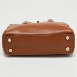 Diane von Furstenberg Tan Leather Mini Gallery Viviana Tote