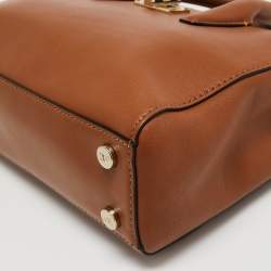 Diane von Furstenberg Tan Leather Mini Gallery Viviana Tote