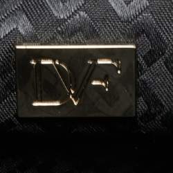 Pre Owned Diane Von Furstenberg Red Leather Flirty Lips Shoulder Bag