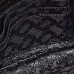 Pre Owned Diane Von Furstenberg Green Leather Fringe Flap Crossbody Bag