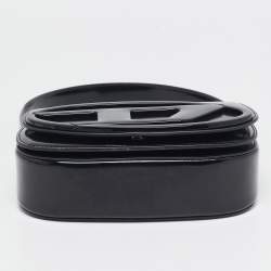 مملوكة مسبقًا Diesel Black Mirrored Leather 1DR-Iconic Shoulder Bag