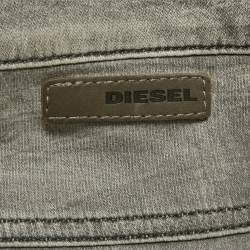 مملوكة مسبقًا  Diesel Grey Washed Denim Low Waist Fayza Jeans S Waist 27