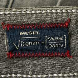 مملوكة مسبقًا  Diesel Grey Washed Denim Low Waist Fayza Jeans S Waist 27