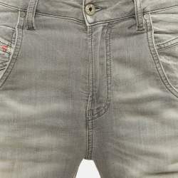 مملوكة مسبقًا  Diesel Grey Washed Denim Low Waist Fayza Jeans S Waist 27