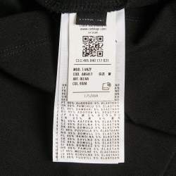 مملوكة مسبقًا تي شيرت ديزل أسود بجيب سحاب مقاس متوسط