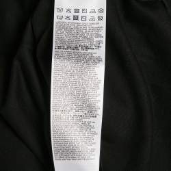 Pre Owned Diesel Black Ripped Neck Jersey T-Shirt S