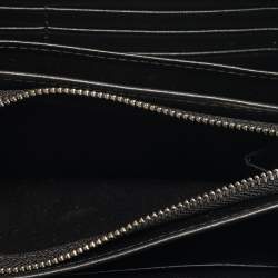 Pre Owned Diesel 1DR  Black Leather Wallet On Strap