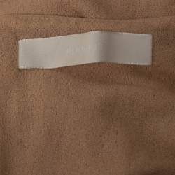 Pre Owned فستان ماكسي ديون لي تريكو بيج مكشكش فراشة مقاس صغير - سمول