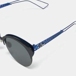 Dior Black/Blue G5V2K Diorama Club Cat Eye Sunglasses