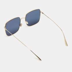 Dior Blue/Gold Tone Stellaire1 Square Sunglasses