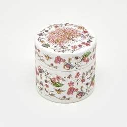 Pre Owned Christian Dior Navy Blue Toile de Jouy Silk Bandeau Scarf