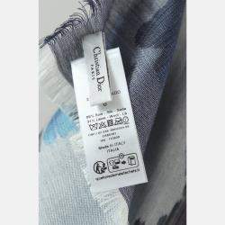Pre Owned Dior Silk/Wool Scarf