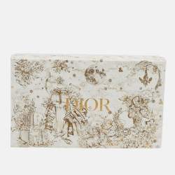 Pre Owned Dior Rose Paréo Toile de Jouy Sauvage Cotton Scarf