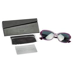 Pre Owned Dior Purple Diorama 5N Rectangle Sunglasses
