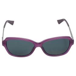 Pre Owned Dior Purple Diorama 5N Rectangle Sunglasses