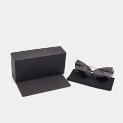 Dior Black/White Audacieuse1 Butterfly Sunglasses
