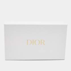 Pre Owned Dior Navy Blue Oblique Canvas 30 Montaigne Reversible Belt 75CM