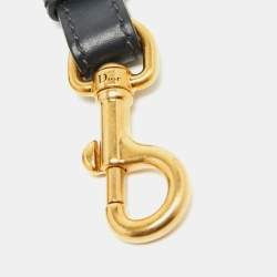 Dior Multicolor Embroidered Canvas and Leather Studded Shoulder Bag Strap