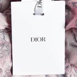Pre Owned Dior Pink Toile de Jouy Voyage Cotton Long Sleeve Blouse L
