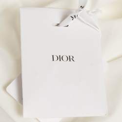 Pre Owned Christian  Dior White Cotton Blend Belted Shirtdress XL