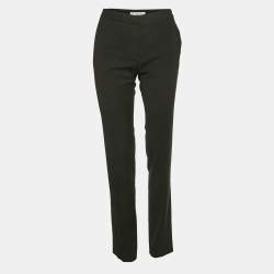 Christian Dior Black Wool Formal Trousers M